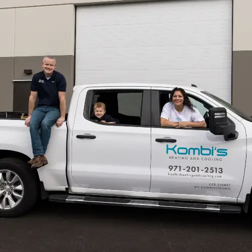 Kombi's Heating and Cooling – family-owned and operated HVAC company serving Clackamas County